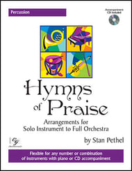 Hymns of Praise Percussion BK/CD cover